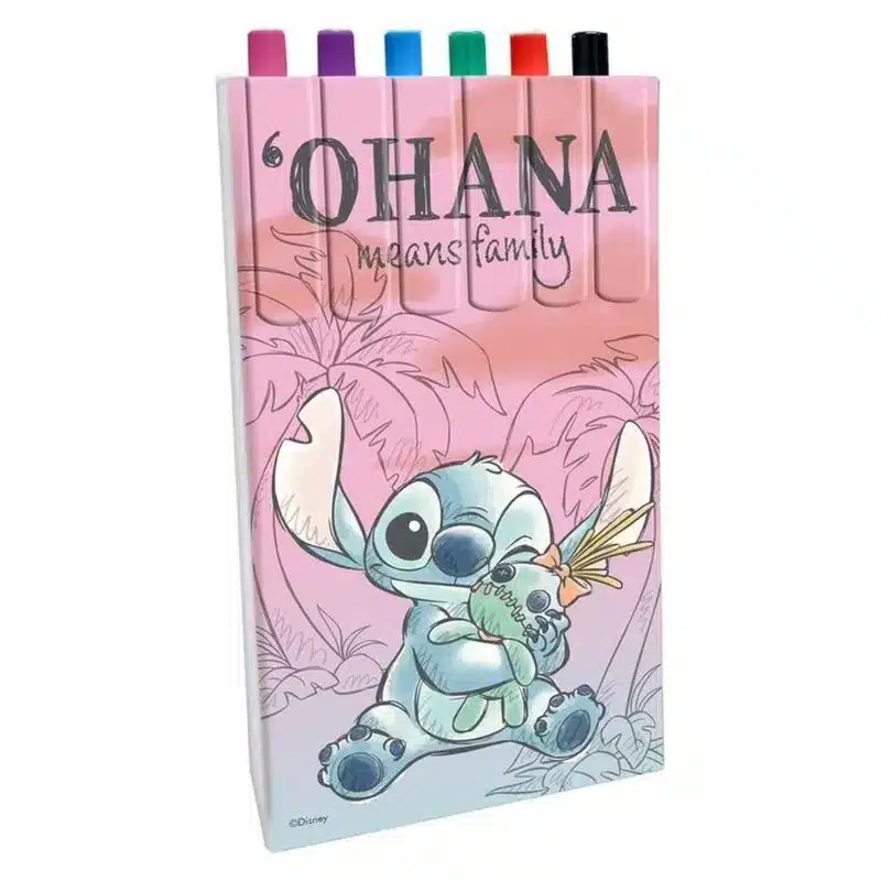 Set de rotuladores de Stitch Ohana significa familia ST00036 KIDS EURO