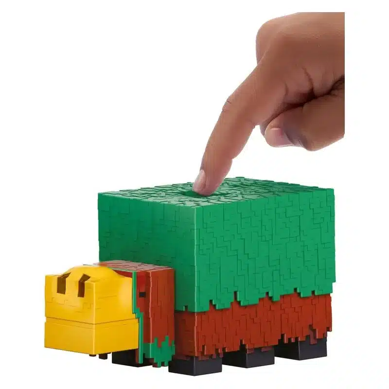 Figura acción Minecraft Sniffer con sonidos y diseño pixelado HXM85 MATTEL - Imagen 3
