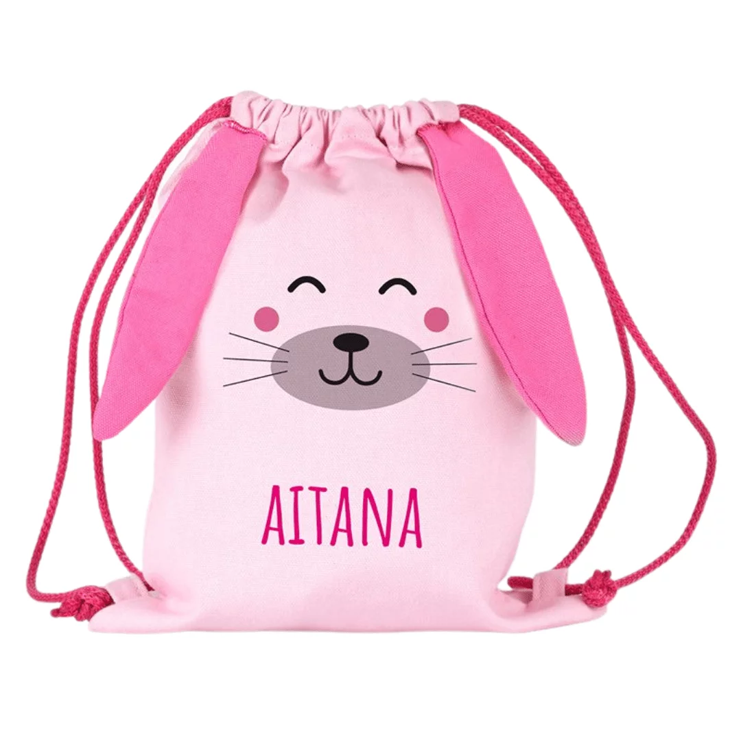 Pack Personalizado Colegio o Guardería Conejito Rosa - Imagen 6