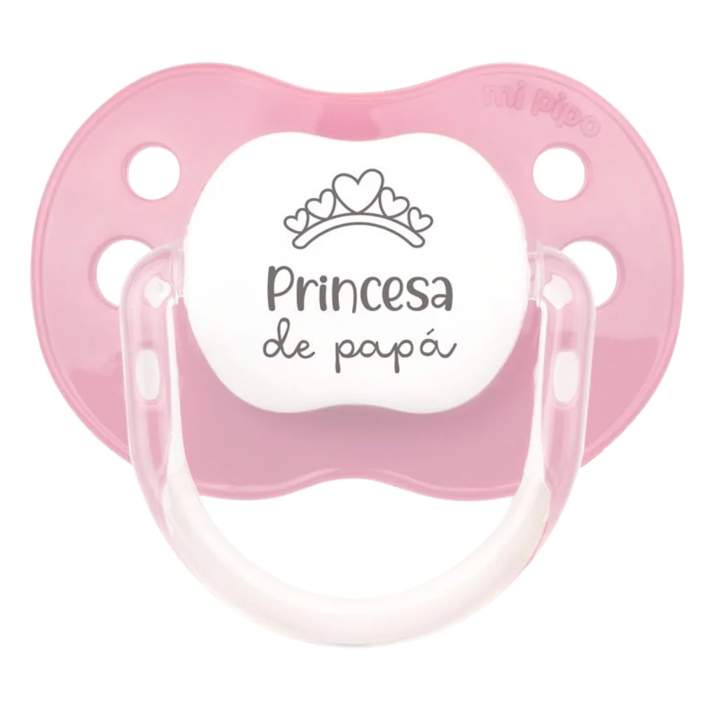 Chupete Bebé Divertido Princesa de Papá