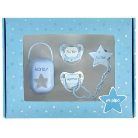 Cajita “Mis imprescindibles” Personalizada – Estrella azul