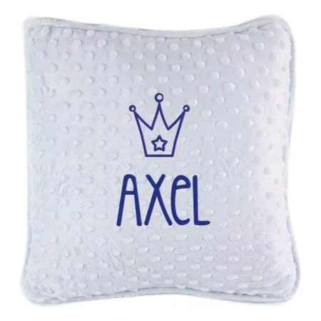 Cojín Clásico Bordado Personalizado – 4 colores –