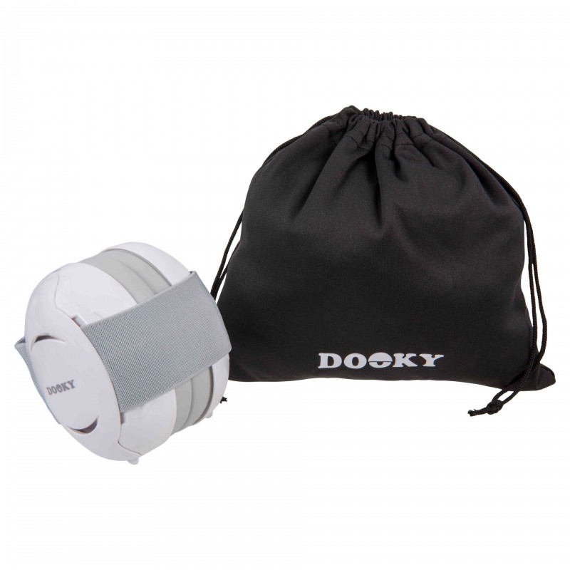 Auriculares bebe blanco Dooky - Imagen 3